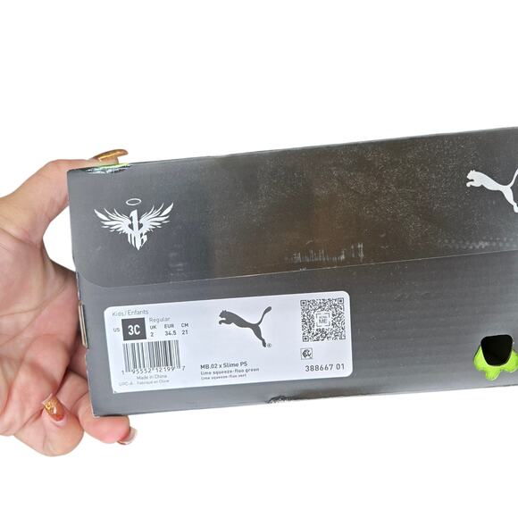 Puma LaMelo Ball MB.02 Nickelodeon Slime Size: 3.5C - Picture 7 of 7